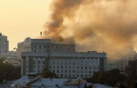 Russian attacks on Kyiv