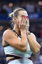 US Open - Aryna Sabalenka Wins Women Final
