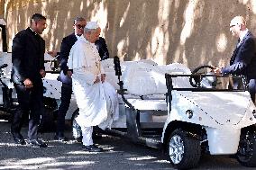 Pope Leo XIV Inaugurates Borgo Laudato Si - Castel Gandolfo