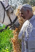 Pope Leo XIV Inaugurates Borgo Laudato Si - Castel Gandolfo