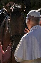 Pope Leo XIV Inaugurates Borgo Laudato Si - Castel Gandolfo