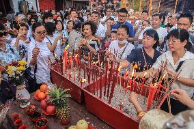 Hungry Ghost Festival Celebrations - Indonesia