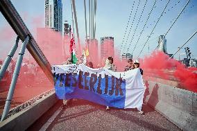 Rally in Support of Gaza - Rotterdam