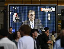 Japan PM Ishiba to resign