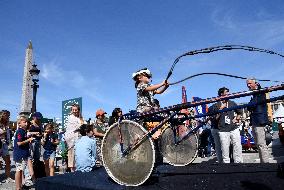 Horses In The City - Paris