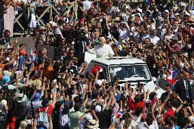 Pope Leo XIV Leads Canonization Of Pier Giorgio Frassati And Carlo Acutis - Vatican City