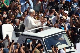 Pope Leo XIV Leads Canonization Of Pier Giorgio Frassati And Carlo Acutis - Vatican City
