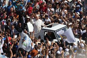 Pope Leo XIV Leads Canonization Of Pier Giorgio Frassati And Carlo Acutis - Vatican City