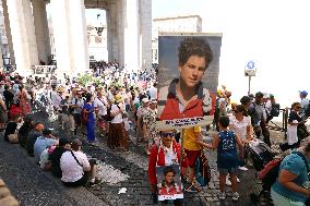 Pope Leo XIV Leads Canonization Of Pier Giorgio Frassati And Carlo Acutis - Vatican City