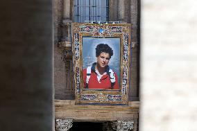 Pope Leo XIV Leads Canonization Of Pier Giorgio Frassati And Carlo Acutis - Vatican City