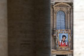 Pope Leo XIV Leads Canonization Of Pier Giorgio Frassati And Carlo Acutis - Vatican City