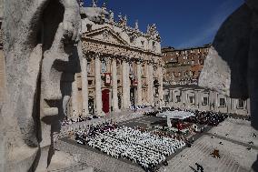 Pope Leo XIV Leads Canonization Of Pier Giorgio Frassati And Carlo Acutis - Vatican City