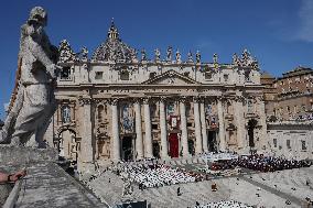 Pope Leo XIV Leads Canonization Of Pier Giorgio Frassati And Carlo Acutis - Vatican City