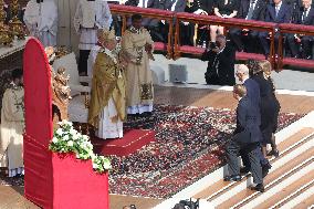 Pope Leo XIV Leads Canonization Of Pier Giorgio Frassati And Carlo Acutis - Vatican City