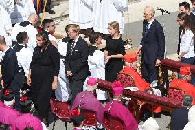 Pope Leo XIV Leads Canonization Of Pier Giorgio Frassati And Carlo Acutis - Vatican City