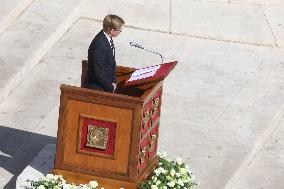 Pope Leo XIV Leads Canonization Of Pier Giorgio Frassati And Carlo Acutis - Vatican City