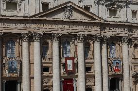 Pope Leo XIV Leads Canonization Of Pier Giorgio Frassati And Carlo Acutis - Vatican City