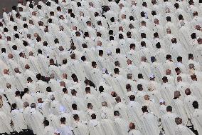 Pope Leo XIV Leads Canonization Of Pier Giorgio Frassati And Carlo Acutis - Vatican City