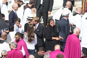 Pope Leo XIV Leads Canonization Of Pier Giorgio Frassati And Carlo Acutis - Vatican City