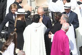 Pope Leo XIV Leads Canonization Of Pier Giorgio Frassati And Carlo Acutis - Vatican City