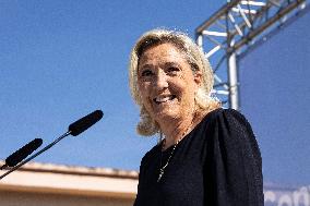 Marine Le Pen Starts Her Political Season - Henin-Beaumont