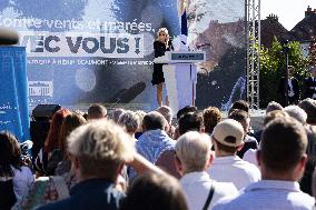 Marine Le Pen Starts Her Political Season - Henin-Beaumont