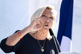 Marine Le Pen Starts Her Political Season - Henin-Beaumont