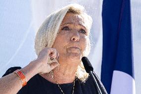 Marine Le Pen Starts Her Political Season - Henin-Beaumont