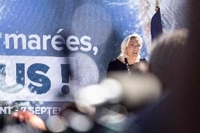 Marine Le Pen Starts Her Political Season - Henin-Beaumont