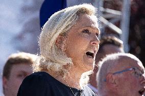 Marine Le Pen Starts Her Political Season - Henin-Beaumont