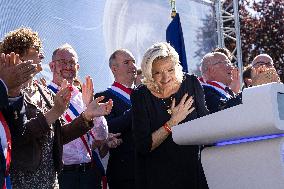 Marine Le Pen Starts Her Political Season - Henin-Beaumont