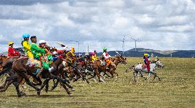 Nagqu Horse Racing Festival - China