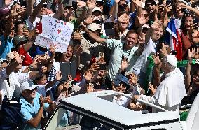 Pope Leo XIV Leads Canonization Of Pier Giorgio Frassati And Carlo Acutis - Vatican City