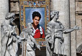Pope Leo XIV Leads Canonization Of Pier Giorgio Frassati And Carlo Acutis - Vatican City