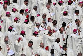 Pope Leo XIV Leads Canonization Of Pier Giorgio Frassati And Carlo Acutis - Vatican City