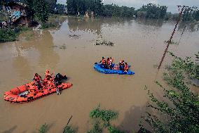 Kashmir Floods Homes - Pampur