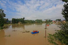 Kashmir Floods Homes - Pampur