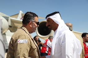 Qatari Humanitarian Aid to Syria - Damascus