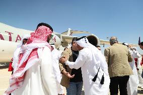 Qatari Humanitarian Aid to Syria - Damascus