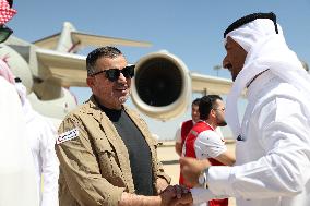 Qatari Humanitarian Aid to Syria - Damascus