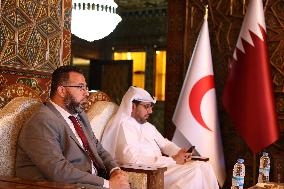 Qatari Humanitarian Aid to Syria - Damascus