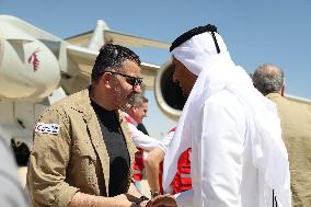Qatari Humanitarian Aid to Syria - Damascus