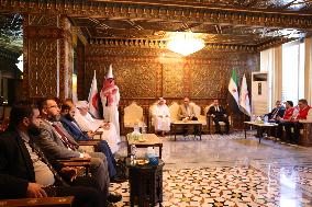 Qatari Humanitarian Aid to Syria - Damascus