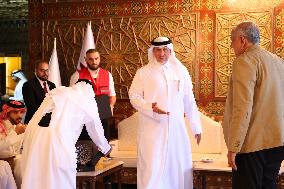 Qatari Humanitarian Aid to Syria - Damascus