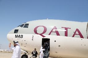 Qatari Humanitarian Aid to Syria - Damascus