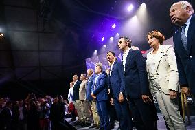 Les Republicains meeting in Paris FA