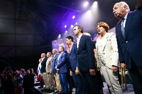 Les Republicains meeting in Paris FA