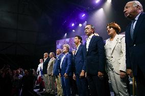Les Republicains meeting in Paris FA