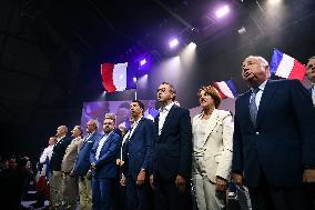 Les Republicains meeting in Paris FA