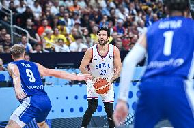 BASKET - Basket Internazionali - Serbia v Finland - FIBA EuroBasket 2025 - Round of 16